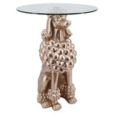 Richmond Interiors Poodle Bronze Side Table
