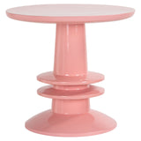 Richmond Interiors Josy Pink Round Side Table