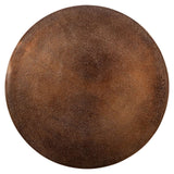 Richmond Interiors Misty Melted Bronze Round Side Table