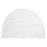 Richmond Interiors Lansky White Rajasthan Marble Side Table