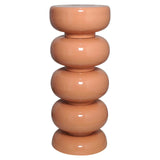 Richmond Interiors Jari Ripple Blush Pink Column Side Table