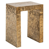Richmond Interiors Novan End Table in Gold