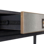 Richmond Bloomingville Faux Shagreen 3 Drawer Console Table-Belmont Interiors