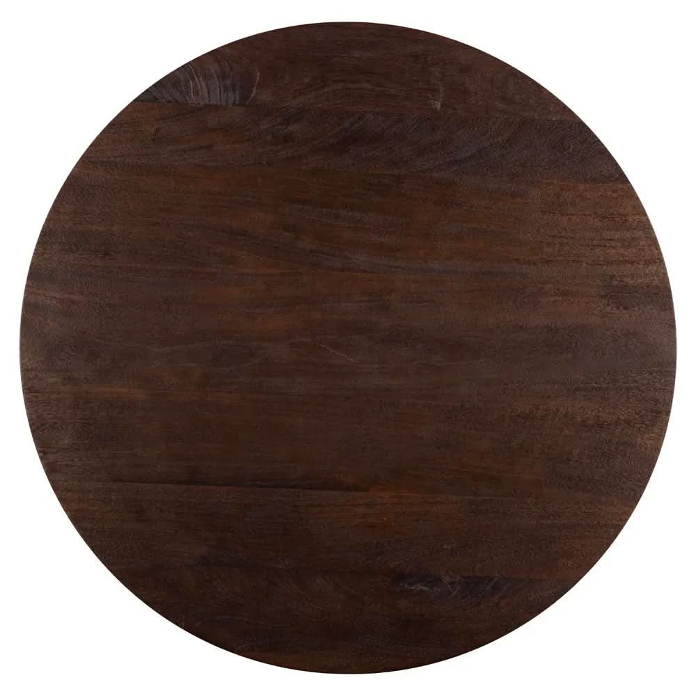 Richmond Interiors Willow 80cm Round Mango Wood Bistro Table