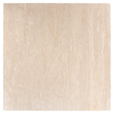 Richmond Interiors Biltmore Italian Travertine Beige Square Coffee Table