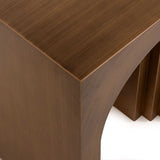 Richmond Interiors Vevey End Table in Brushed Gold