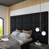 The Hilton Luxury Panel Velvet TV Bed