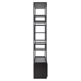 Richmond Interiors Bonvoy Black Oak Wood Display Unit