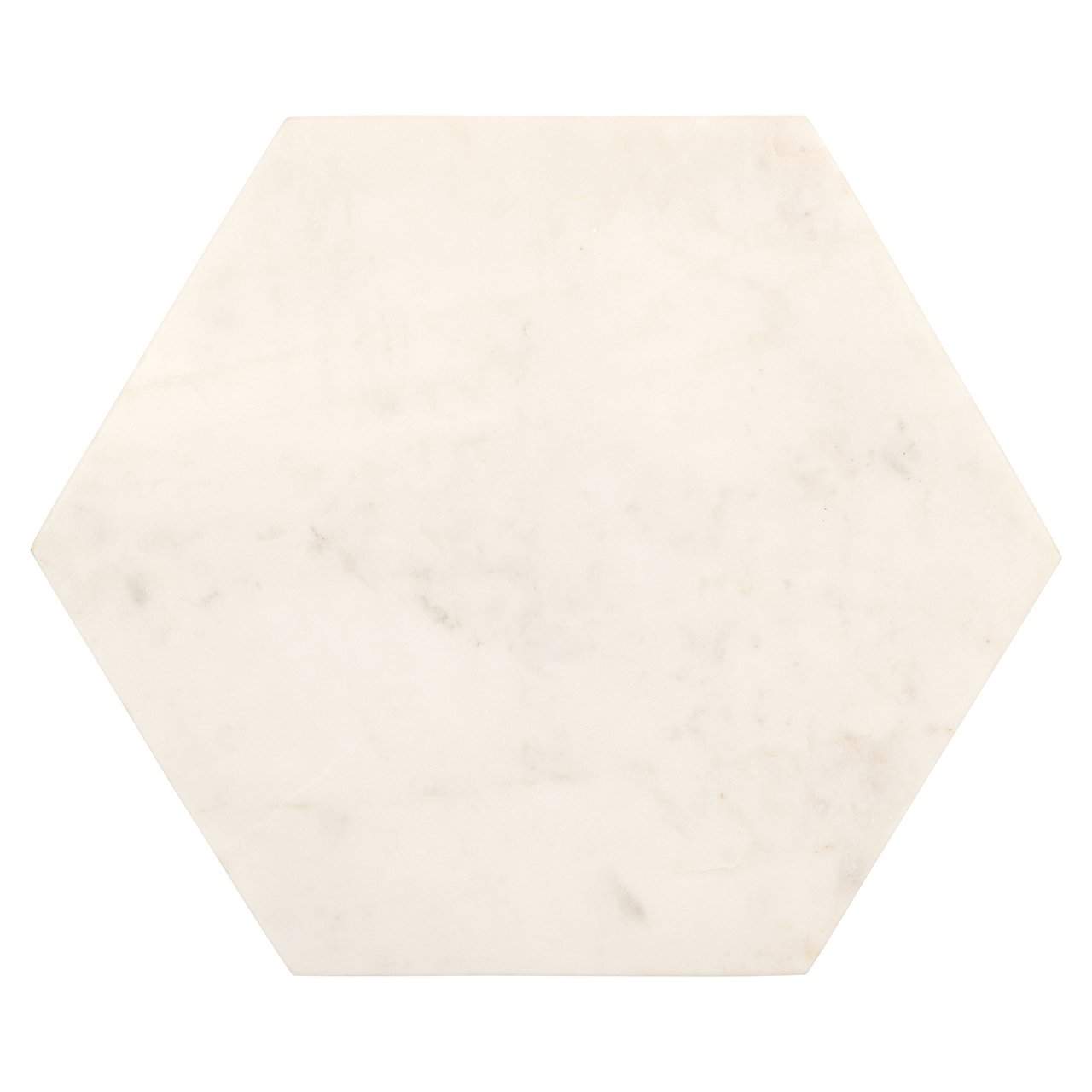 Richmond Interiors Misty Cream Marble Round Side Table