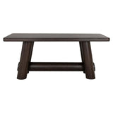 Richmond Interiors Menara Walnut Brown Acacia Wood Counter Table