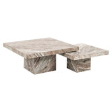 Richmond Interiors Coffee Table Rashford Set of 2 (Stone)