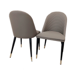 Alba PU Leather Dining Chair 3 Colours-Esme Furnishings