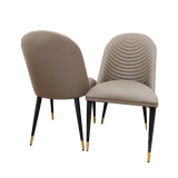 Alba PU Leather Dining Chair 3 Colours-Esme Furnishings