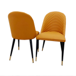 Alba PU Leather Dining Chair 3 Colours-Esme Furnishings