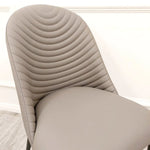 Alba PU Leather Dining Chair 3 Colours-Esme Furnishings