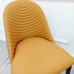 Alba PU Leather Dining Chair 3 Colours-Esme Furnishings