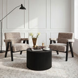 Abel Chair – Tuscan & Black