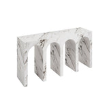 OTI Archie Calacatta Console Table