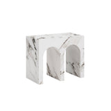 OTI Archie Calacatta Side Table – Large
