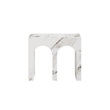 OTI Archie Calacatta Side Table – Large