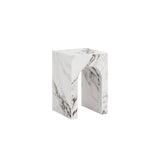 OTI Archie Calacatta Side Table – Small
