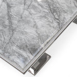 Arianna Grey Marble Coffee Table-Esme Furnishings