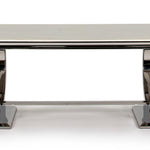 Arianna 180cm Cream Marble Dining Table-Esme Furnishings