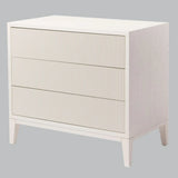 RV Astley Amur White 3 Drawer Chest