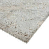 Aurora Strata AU16 Marble Rugs in Metallic Beige Bronze and Grey-Esme Furnishings