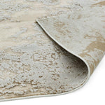 Aurora Strata AU16 Marble Rugs in Metallic Beige Bronze and Grey-Esme Furnishings