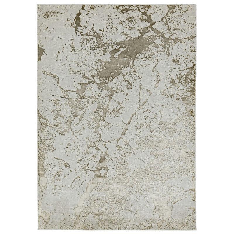 Aurora Strata AU16 Marble Rugs in Metallic Beige Bronze and Grey-Esme Furnishings