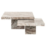 Richmond Interiors Coffee Table Rashford Set of 2 (Stone)