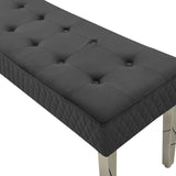 Louis Marble 200CM Dining Table + Victoria Grey Ring Chairs, Bench Option