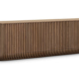 Berkeley Designs Jupiter Walnut Ribbed 4 Door Sideboard