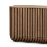 Berkeley Designs Jupiter Walnut Ribbed 2 Door Sideboard