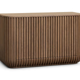 Berkeley Designs Jupiter Walnut Ribbed 2 Door Sideboard