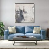 Large abstract Oil on Canvas 07-Esme Furnishings