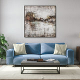 Berkeley Designs Palette Knife Textures Oil on Canvas 10 with a Black Frame - Belmont Interiors