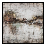 Berkeley Designs Palette Knife Textures Oil on Canvas 10 with a Black Frame - Belmont Interiors