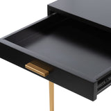 DI Designs Ashridge Black & Gold Side Table