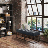 Boden Bench – Steel Grey