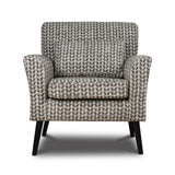 DI Designs Warnborough Grey & White Club Armchair