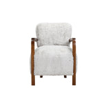 DI Designs Kington Grey Fur Armchair