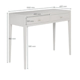 DI Designs Radford Grey Oak Wood Console Table