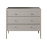 DI Designs Radford Grey Oak Wood Chest of Drawers | 3 Drawers
