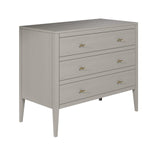 DI Designs Radford Grey Oak Wood Chest of Drawers | 3 Drawers