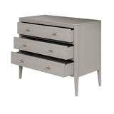 DI Designs Radford Grey Oak Wood Chest of Drawers | 3 Drawers