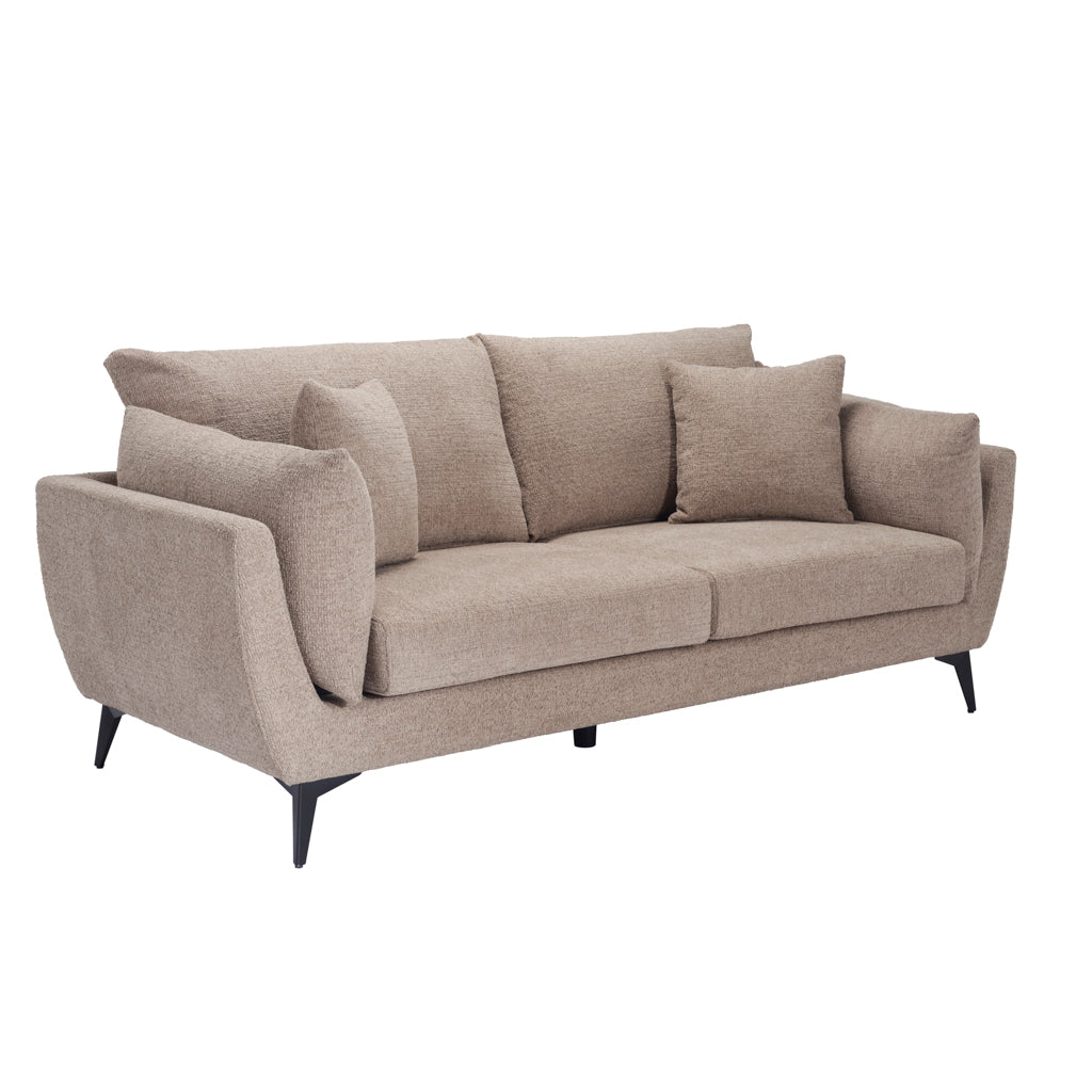 Carter 3 Seater Sofa – Taupe
