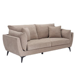 Carter 3 Seater Sofa – Taupe