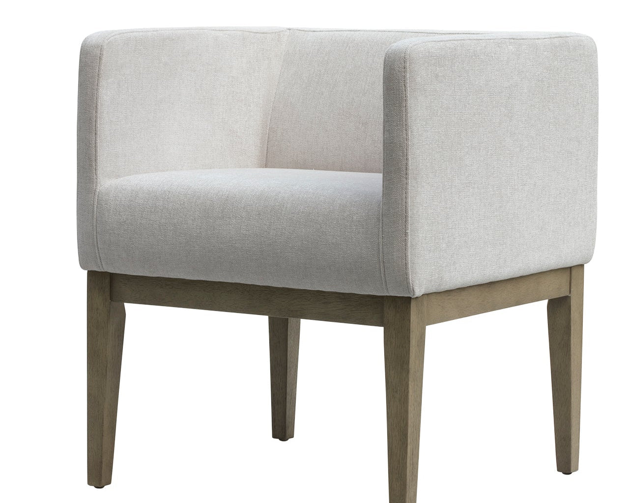 DI Designs Wolford Clay Grey Bucket Dining Chair